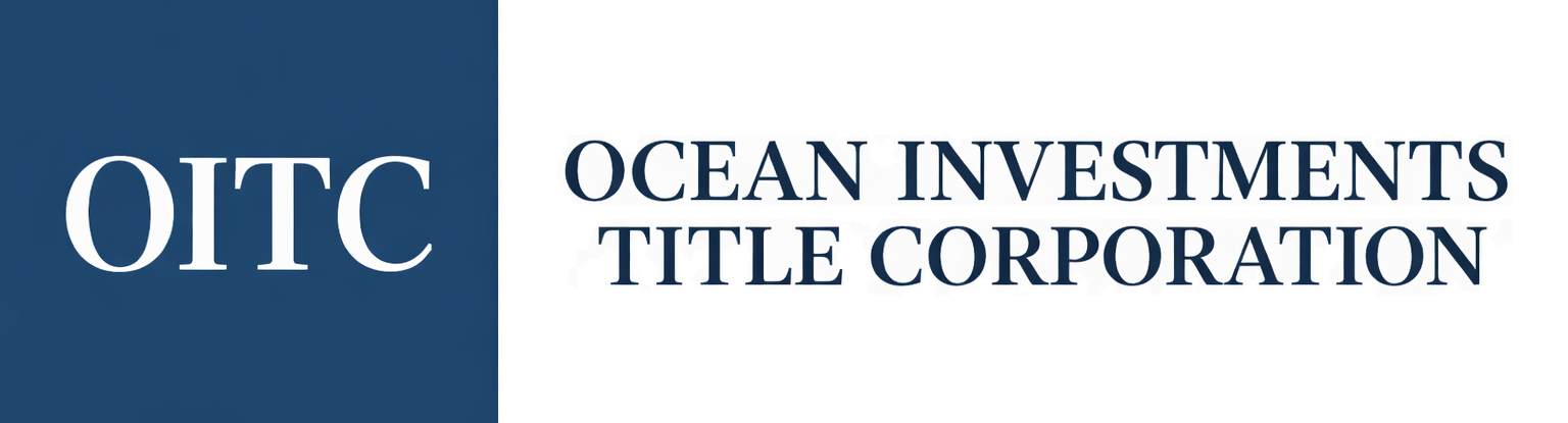 Ocean Investments Title Corp Logo